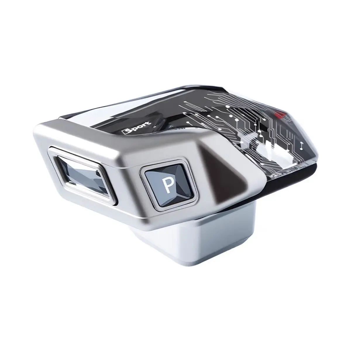 Yacht-Style Automatic LED Crystal Gear Knob Shift Lever  A4 B9 A5 8W6 A6 C8 A7 4