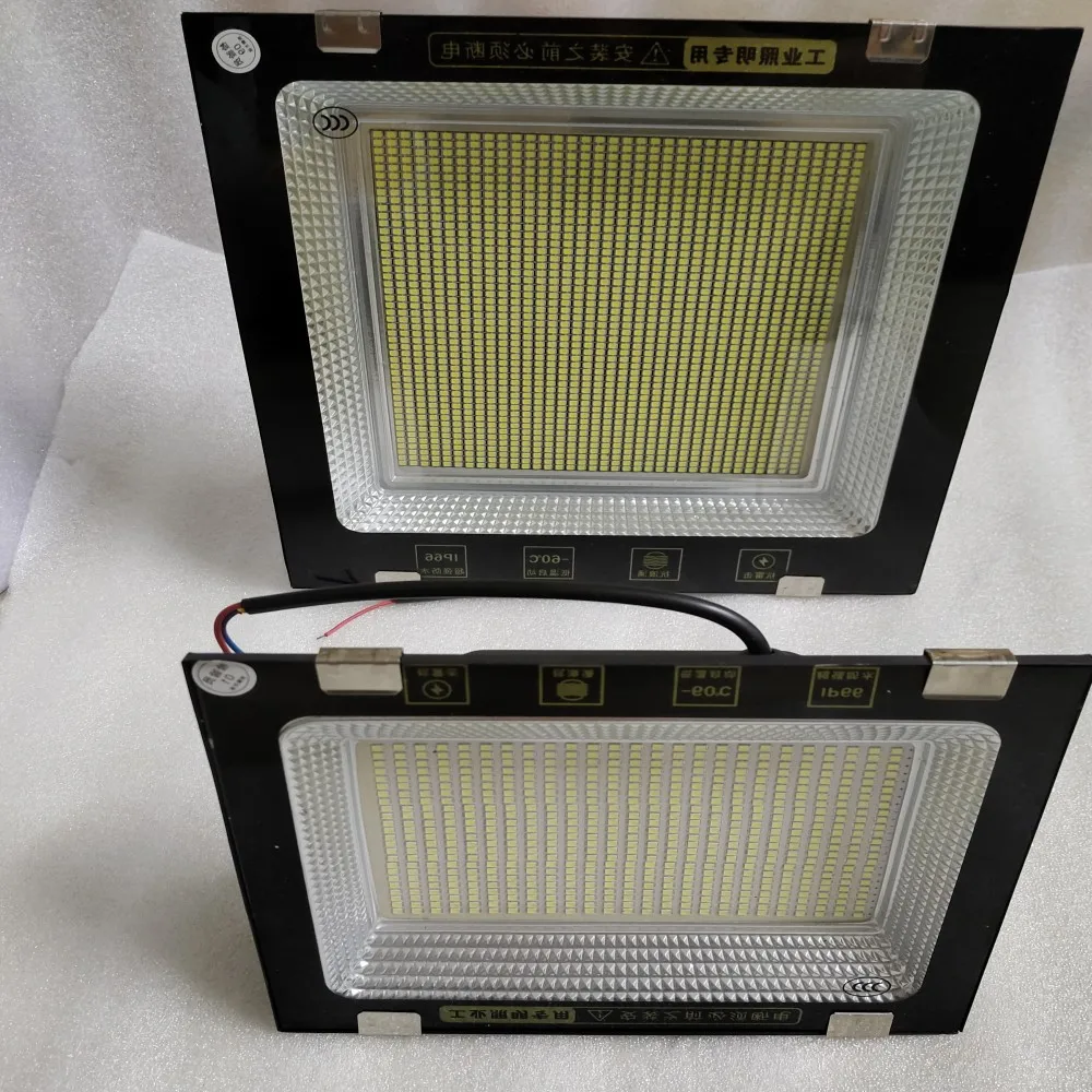 야외 LED 투광 조명, 강화 유리 투광 조명, IP66 방수 LED 프로젝터, 벽 조명, 300W, 220V, 500W, 600W, 1000W