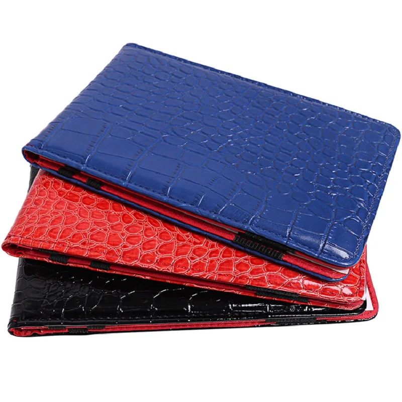Waterproof PU Leather Golf Score Book Golf course supplies Golf Scorecard Holder 3