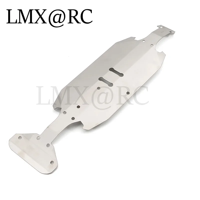 LMX XV02 Stainless Steel Chassis Armor Protection Anti-Skid Plate For 1/10 RC Car TAMIYA XV-02