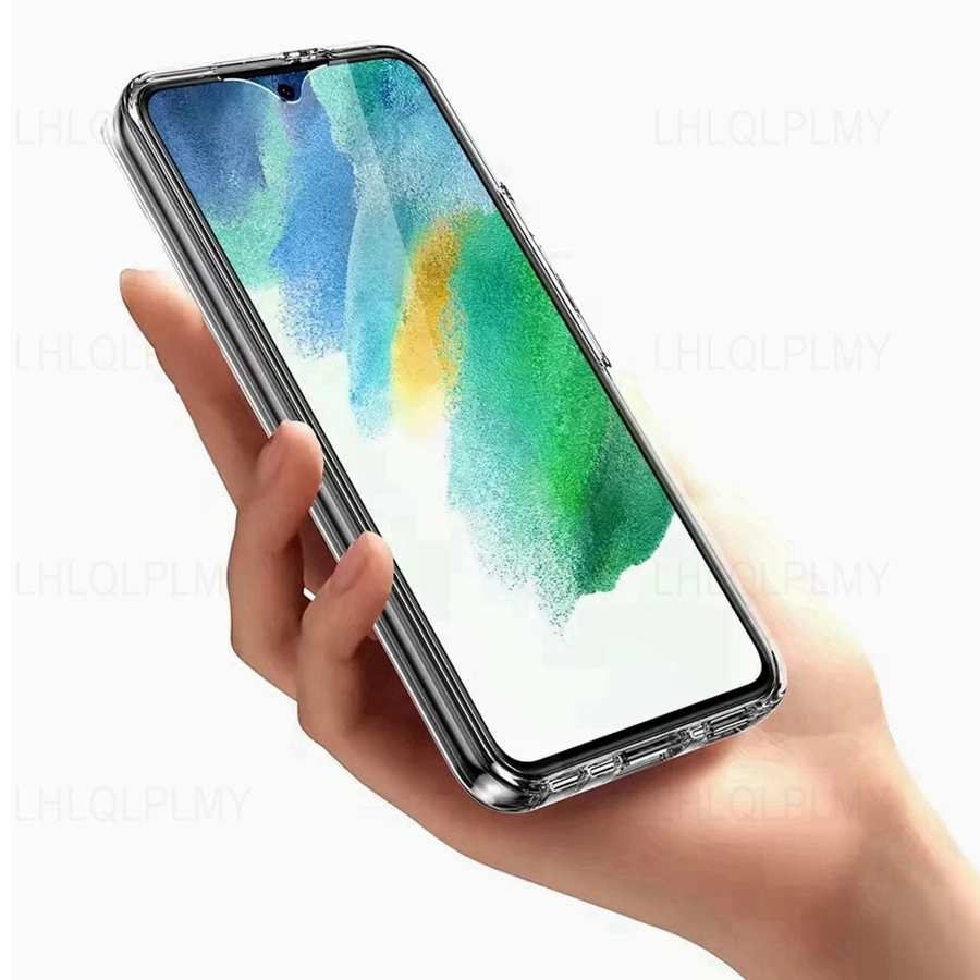 Double-Sided Clear Phone Case with Front and Back Cover