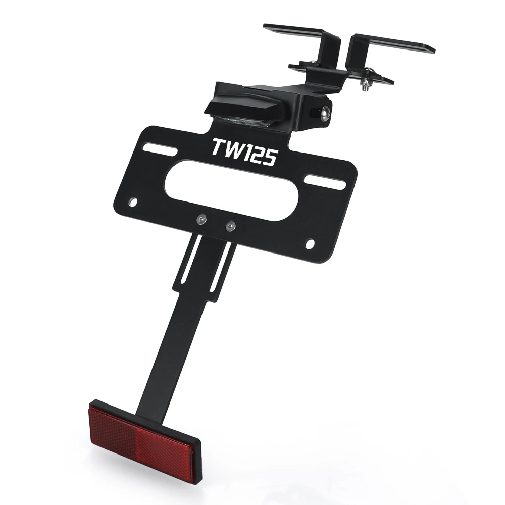 번호판 홀더 LED 브레이크 라이트 오토바이 액세서리 테일 깔끔한 펜더 제거기 YAMAHA TW125 TW 125 1999-2004 2003