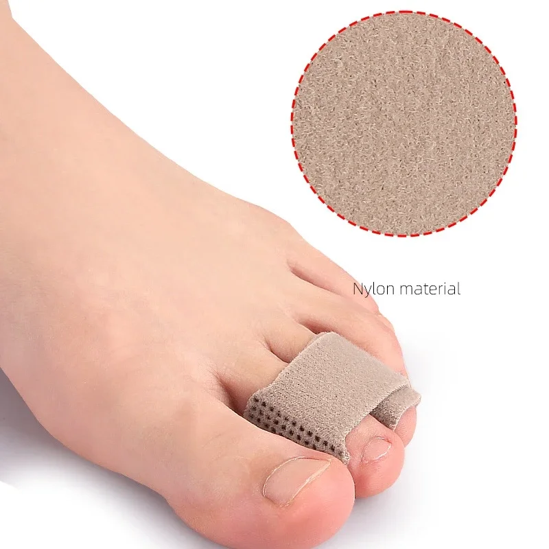 2Pcs Elastic Toe Bandage Finger Divider Orthotics for Day And Night Use Adjustable Thumb Bone Stretcher for Men And Women