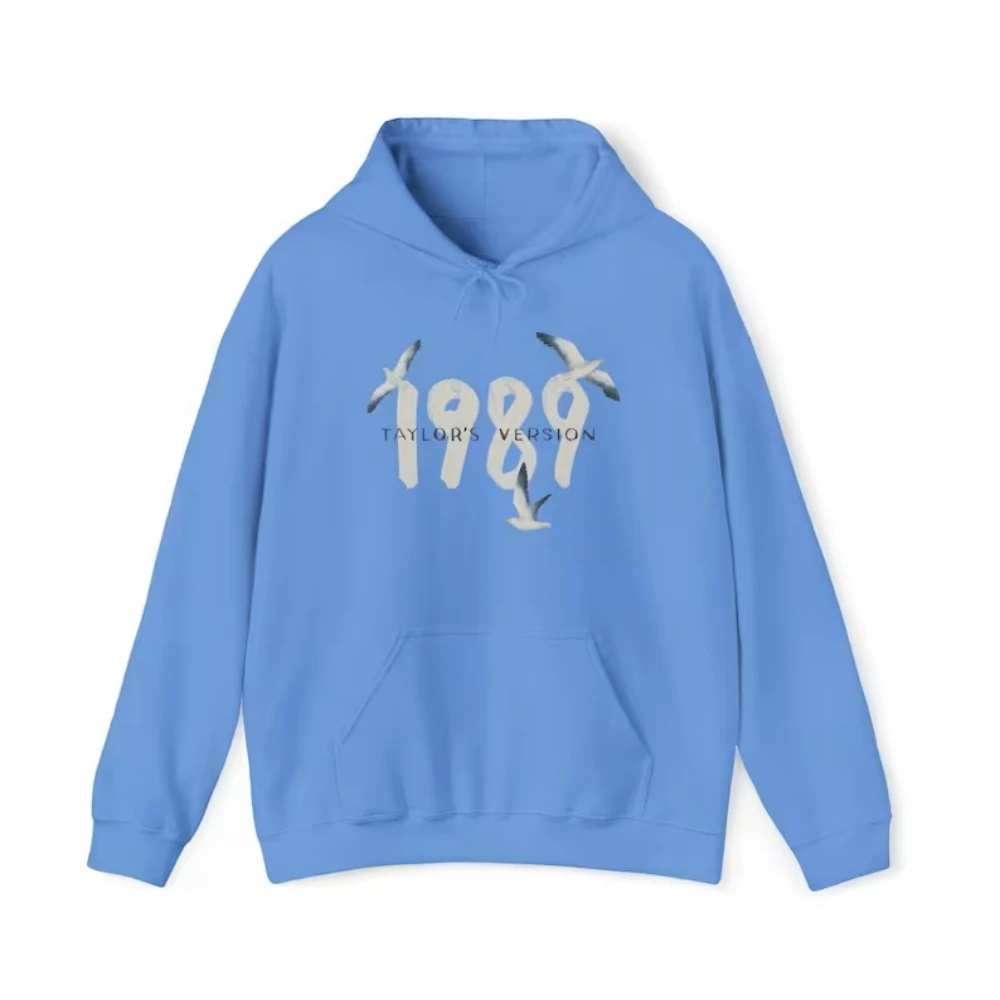 1989 Taylor's Version Taylor Swift Hoodie Women's Retro American Harajuku Y2K Fashion Hooded Sweatshirt Clothing Women Winter