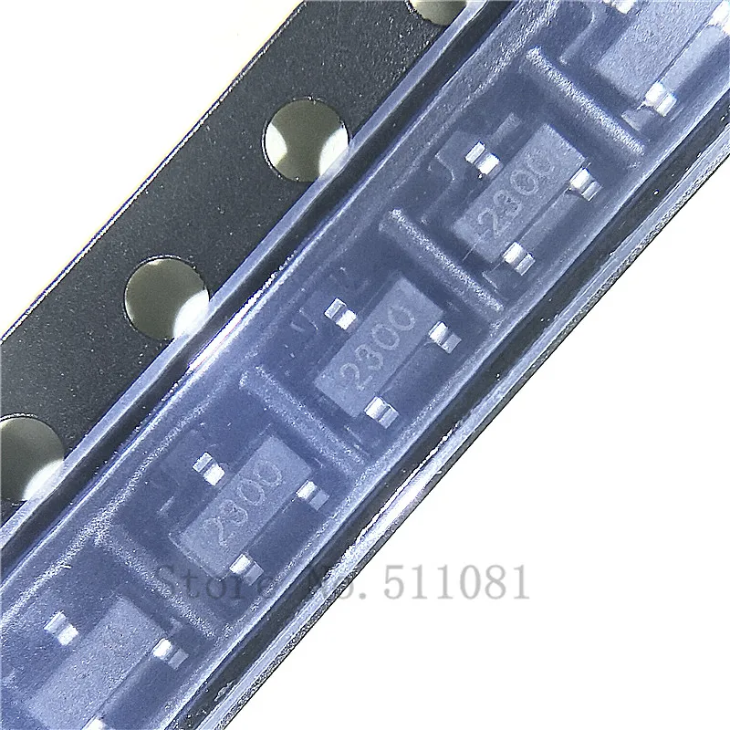 SI2300DS-T1-E3 SI2300 SI2300DS 2300 SOT-23 30V 100PCS