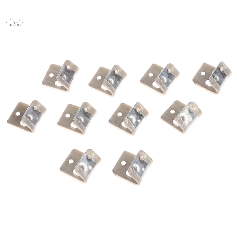 10Pcs/lot 5 Holes Sofa Spring Clip Fasteners Furniture Sofa Spring Hook Hanger Fixed Clamps Household Bed Accessories Hardware
