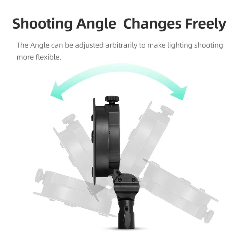 S2 Speedlite Bracket S1 Updated S-Type Bowens Flash Holder Mount for V1 V860III AD200 AD400Pro TT600 Snoot Softbox