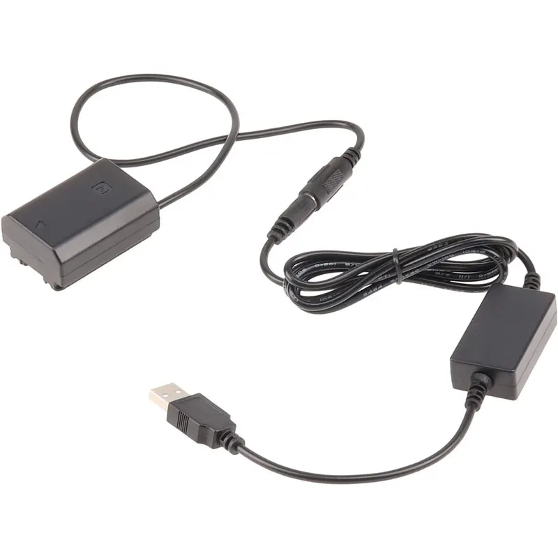 Batteria Fittizia NP-FZ100 Per Sony | Con Cavo USB-C | Per Fotocamere Alpha A7III, A6600, A9 - Foto 6