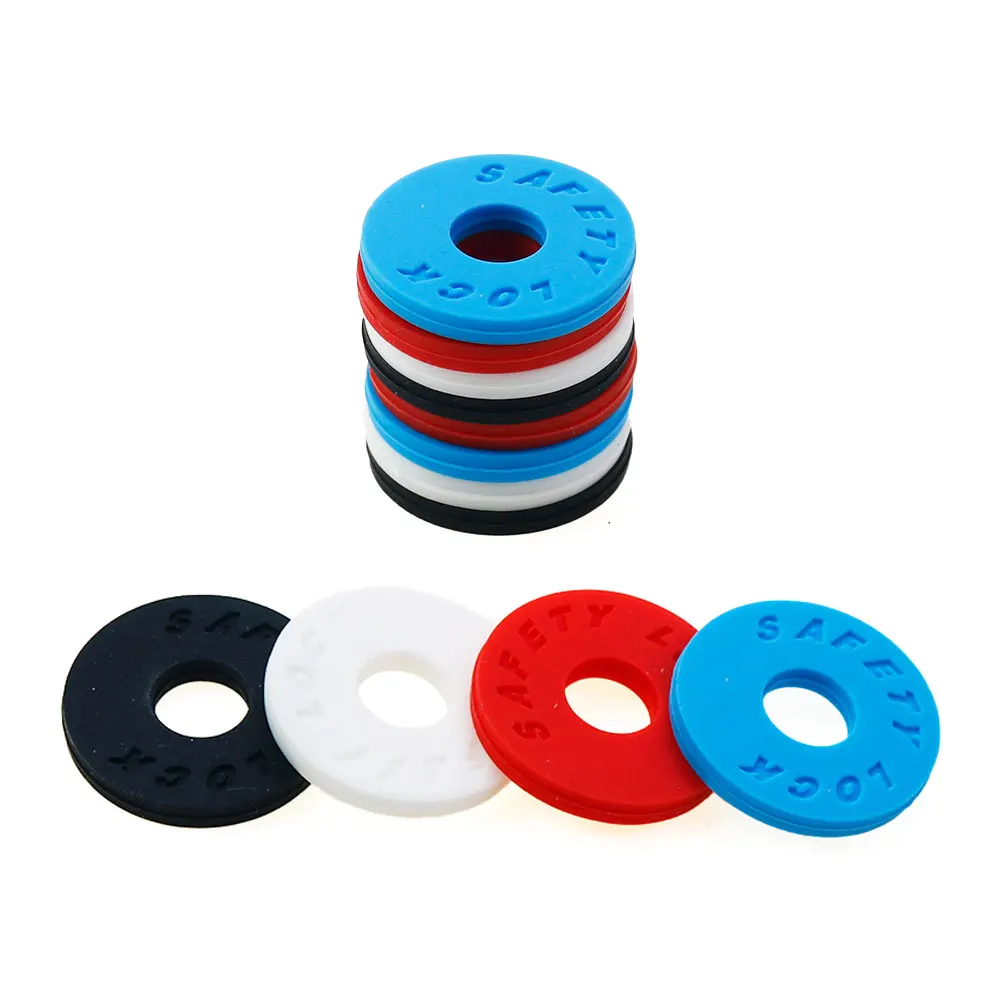 Silicone Guitar Strap Buckle Non-slip Gasket Electric Guitar Bass Wooden Strap Buckle Accessories 1PC