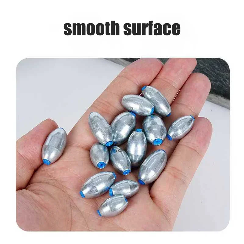 10-Pcs Alloy Fishing Sinkers 3