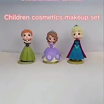 Children Makeup Cosmetics Pretend Playing Box Princess Make Up Girl Toy Play Set Lipstick Eye Shadow Safety Nontoxic Kit Toy Kid