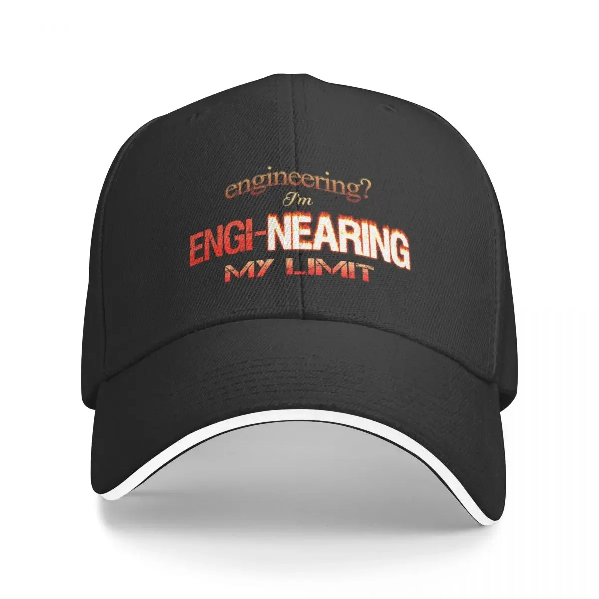 

Engineering I'm Engi-nearing My Limit Engineer Pun Baseball Cap Military Cap Man Trucker Cap Baseball For Men Women's