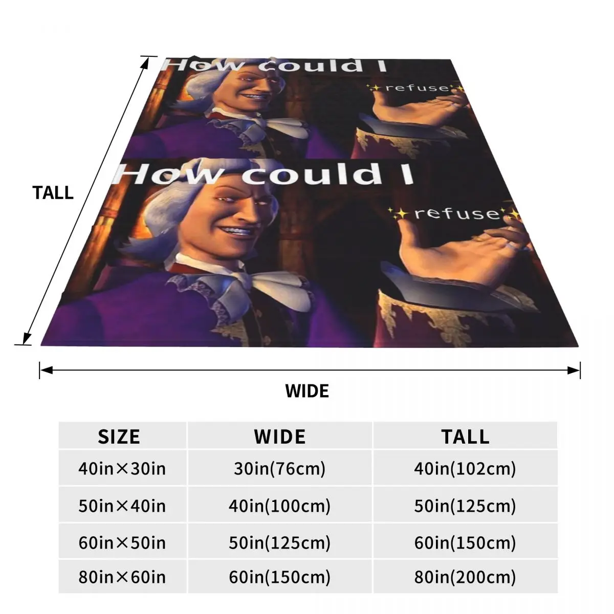 Preminger - How Could I Refuse Blanket Fleece Lightweight Sofa Throw Blankets For Home Bedroom Travel Throws Bedspread Quilt 3