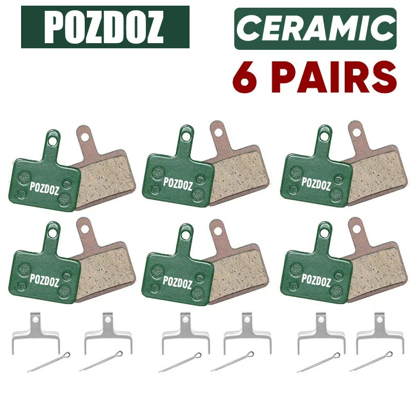 6 paia di ceramica