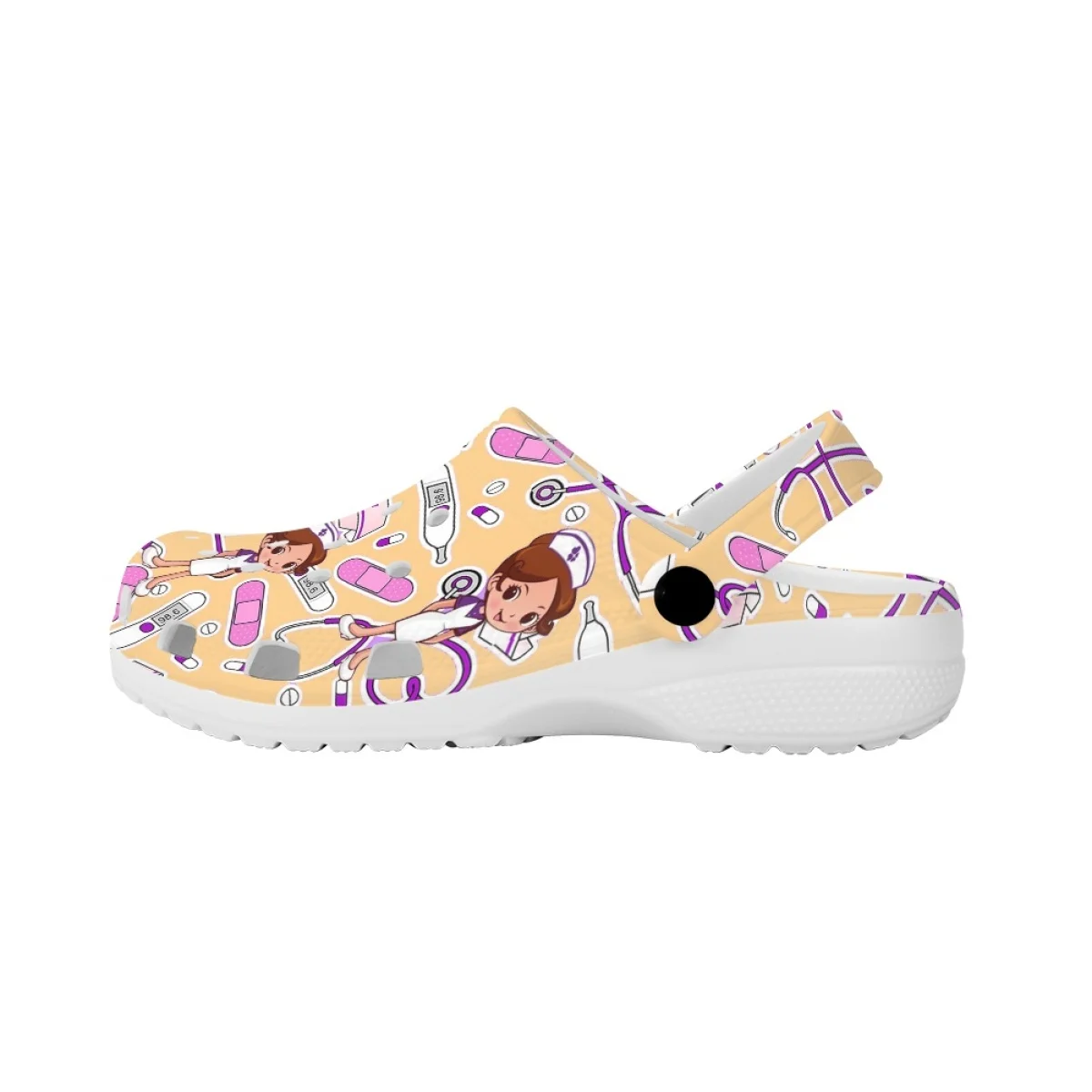 Hospital Work Nursing Shoes Women's Casual Clogs Size 36-48 Ladies Beach Flip Flop Comfort Non-Slip Hole Sandals Hot