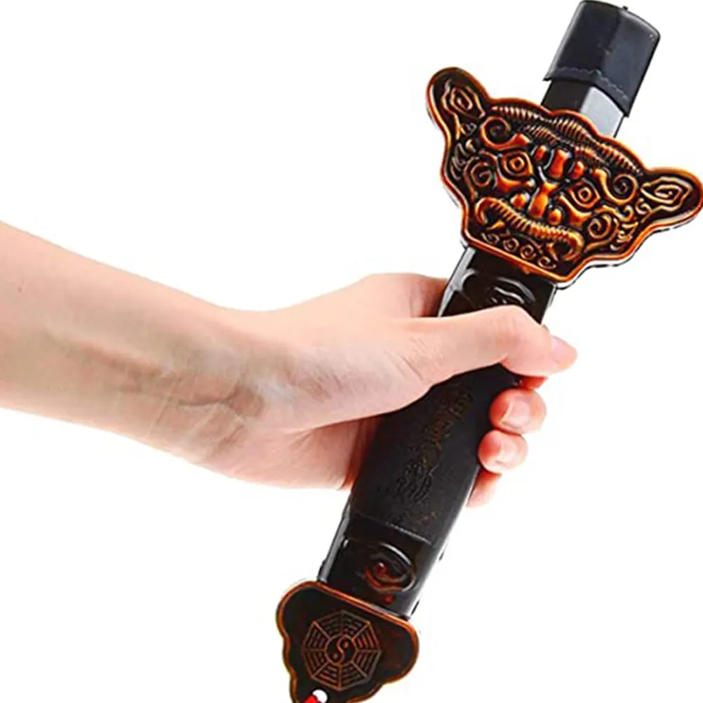 Chinese Retractable Tai Chi Sword Sword Outdoor Sports Toy Classic Tassel Sword Performance Carving Prop Decoration Accessories