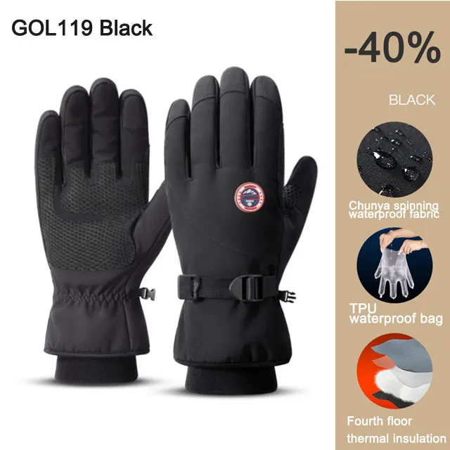 ROCKBROS Fietshandschoenen Dames Heren Winterhandschoenen Touchscreen Winddicht - Koop nu