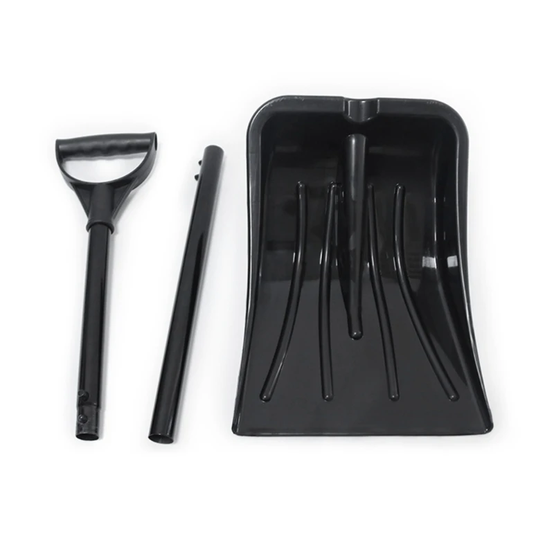 

Telescopic Large Snow Shovel Spade Scoop For Car Home Office Clear