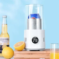 2 in 1 Fast Cooling Cup Heater Cup Electric Cooler Pop Cans Beverage Coffee Milk Warmer Drinks Holder Warmer Mug Cooler Cup 2