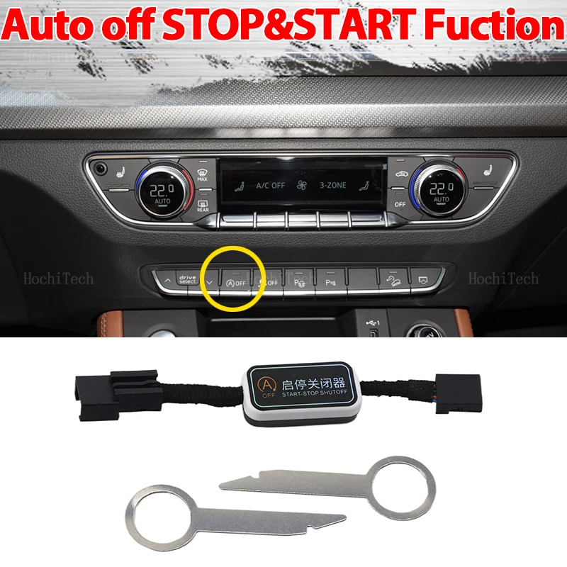 Auto avvio automatico e arresto motore Off sensore di controllo dispositivo Auto Stop Canceller per Audi Q5 Q 5 FY 80A 2018-2024