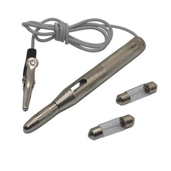 1 Pcs DC 6V 12V 24V 프로브 라이트 시스템 테스트 프로브 램프 자동 자동차 라이트 회로 테스터 램프 전압 테스트 펜 감지기