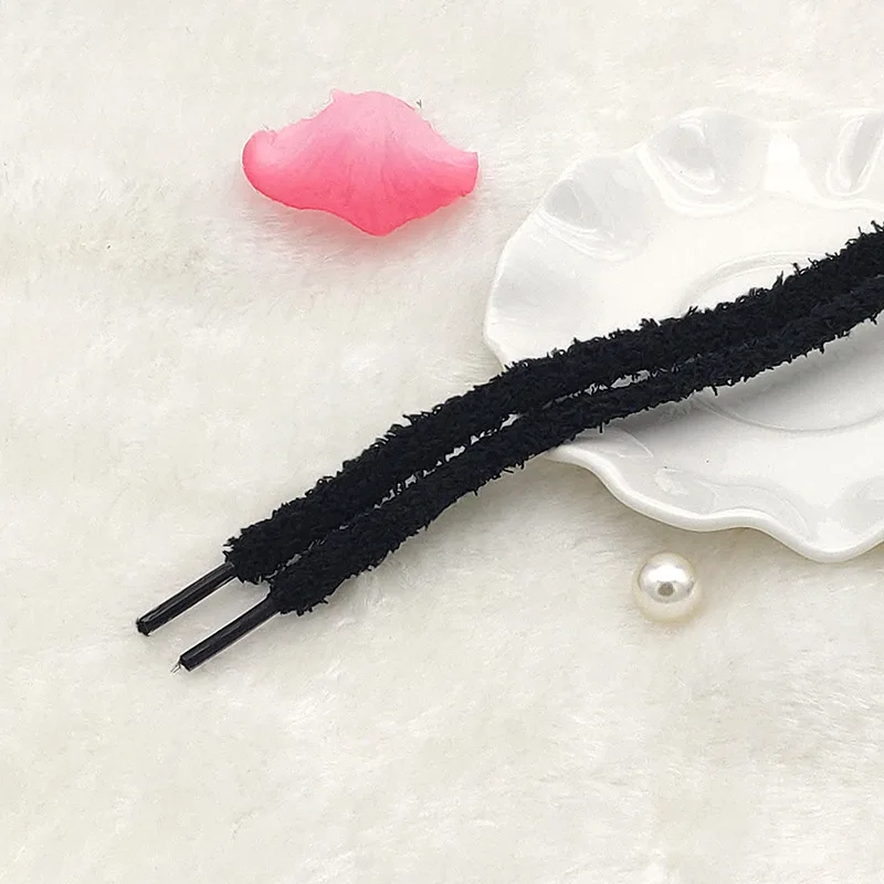 Plush Winter Caterpillar Trend Casual Sport Shoelaces