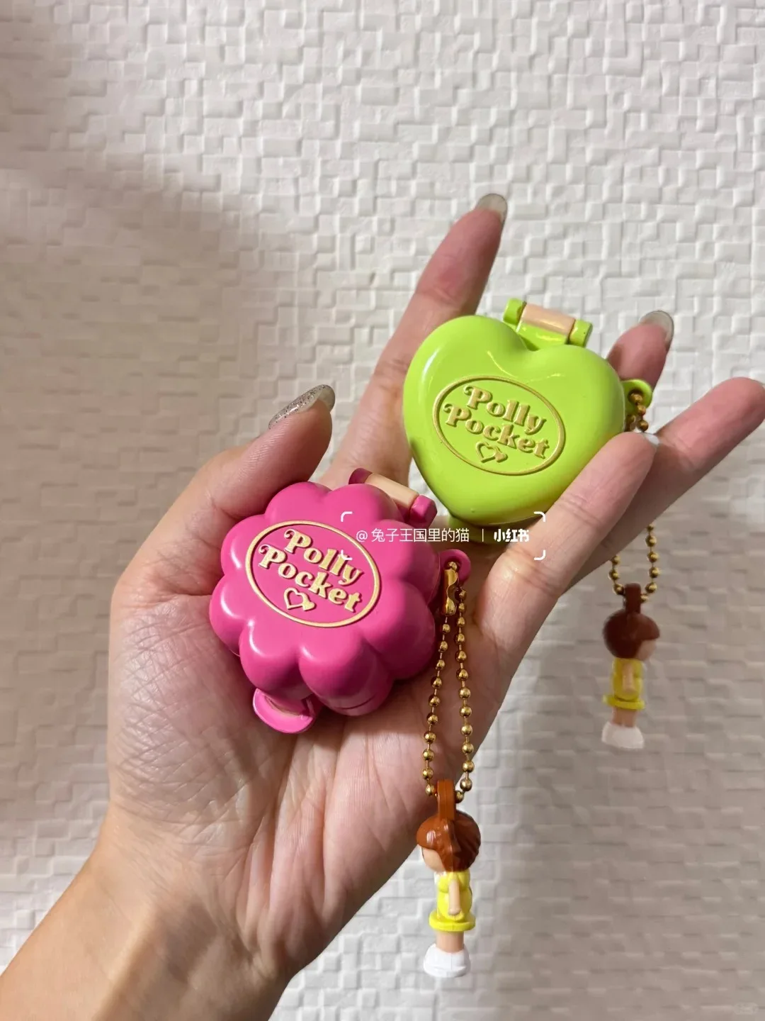 Bandai Polly Pocket Series 2 Treasure Box Charm Nachdruck 4 Stück Actionfigur Modell Geschenke Dekoration Auf Lager – Detail 5