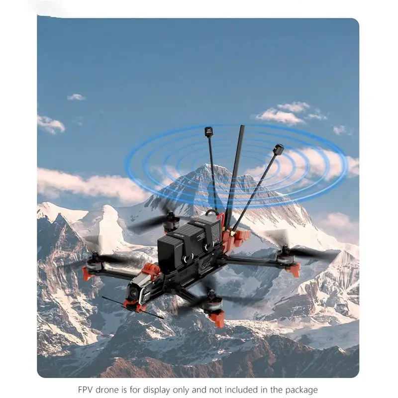 GEPRC 868Mhz 915Mhz 2.4G 트라이 밴드 스틱 안테나 2.4Ghz 고주파 장거리 프리스타일 드론 FPV RC 쿼드콥터 DIY 부품