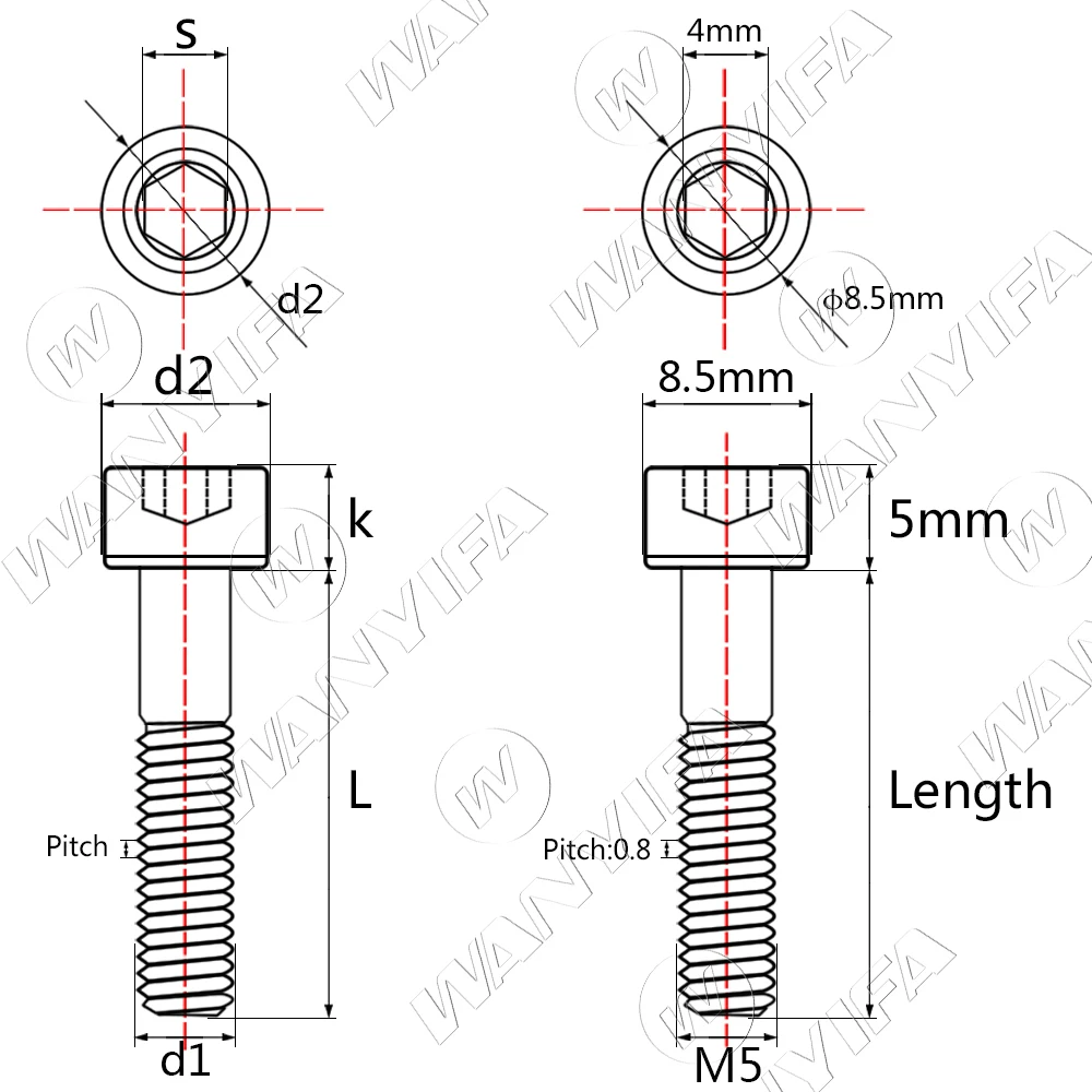 12 16 18 20 23 25 30 35 40 45 50 55 60mm 4 10pcs 05