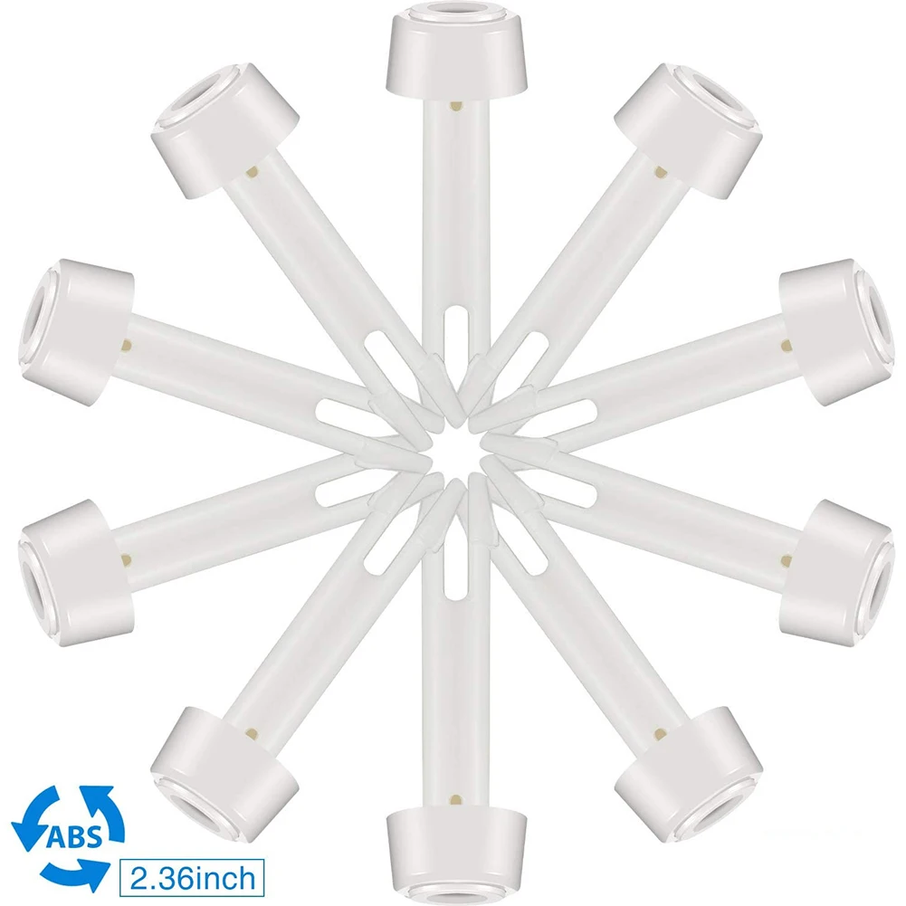 12 Packs Replacement Plastic Pool Joint Pins swimming pool accessory with Rubber Seal for Intex Pool Parts