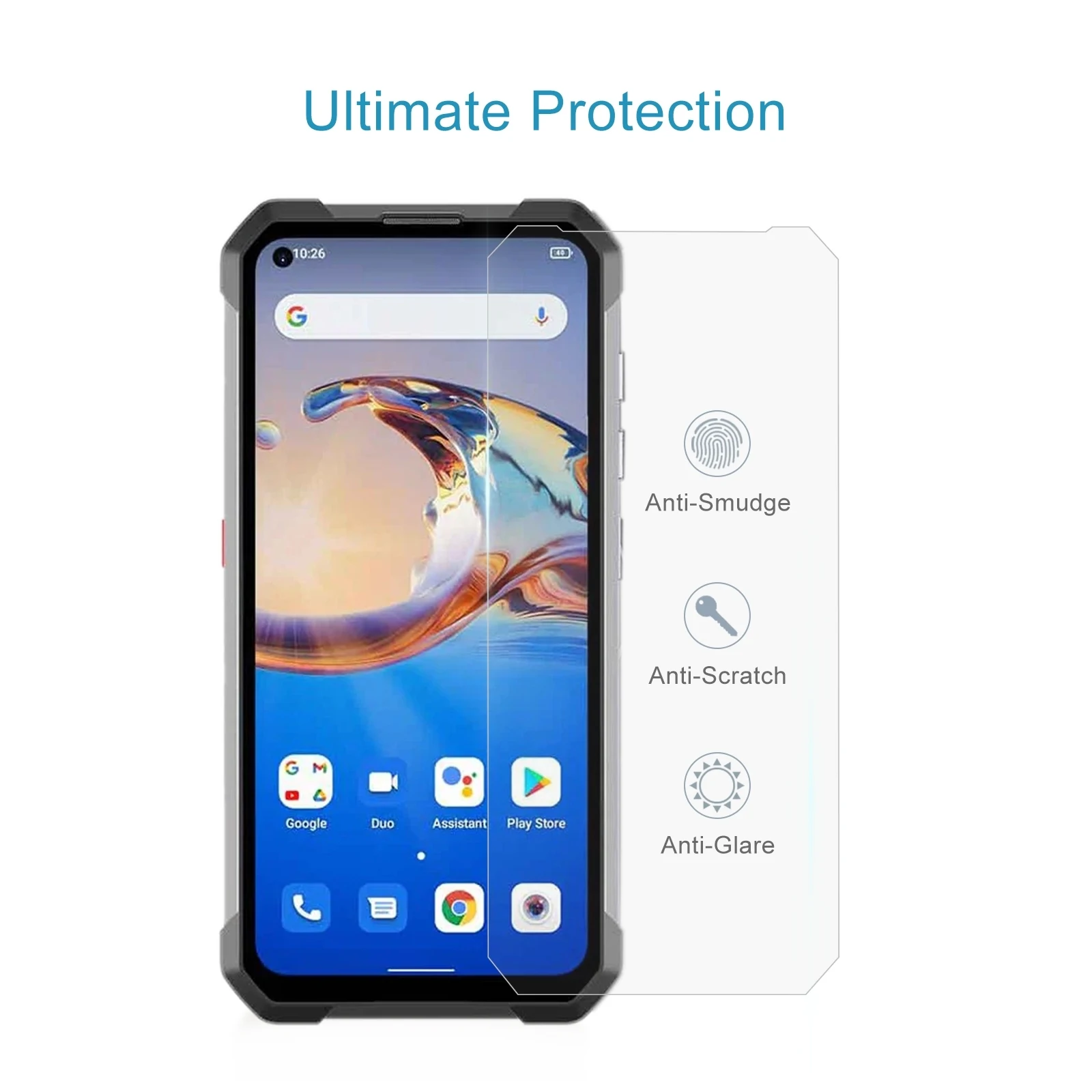 For Unihertz TANK / TANK 2 / 3 0.26mm 9H 2.5D Tempered Glass Film Screen Protection Protector Cover Film