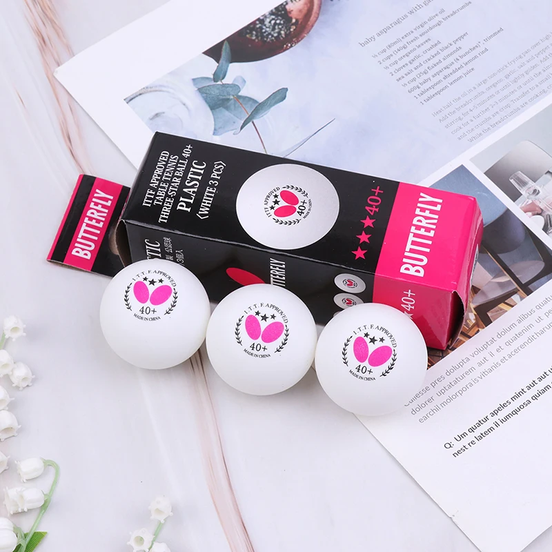 Table Tennis Balls 3Pcs/Box 40+ Training Ball For Indoor Games