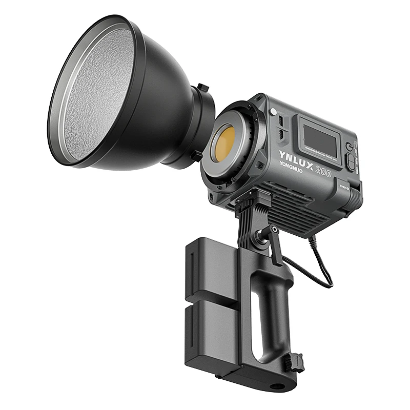 YONGNUO LUX200 YNLUX200 200W 2700K-6500K Bowens Mount Handheld 