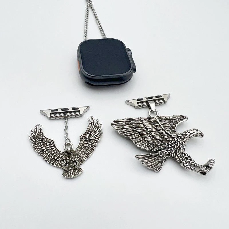 S8 Neck Hanging Necklace Metal Watch Chain Suitable For Apple Watch Strap38/40/41mm42/44/45/49mmSports Watch Accessory UltraS9Se