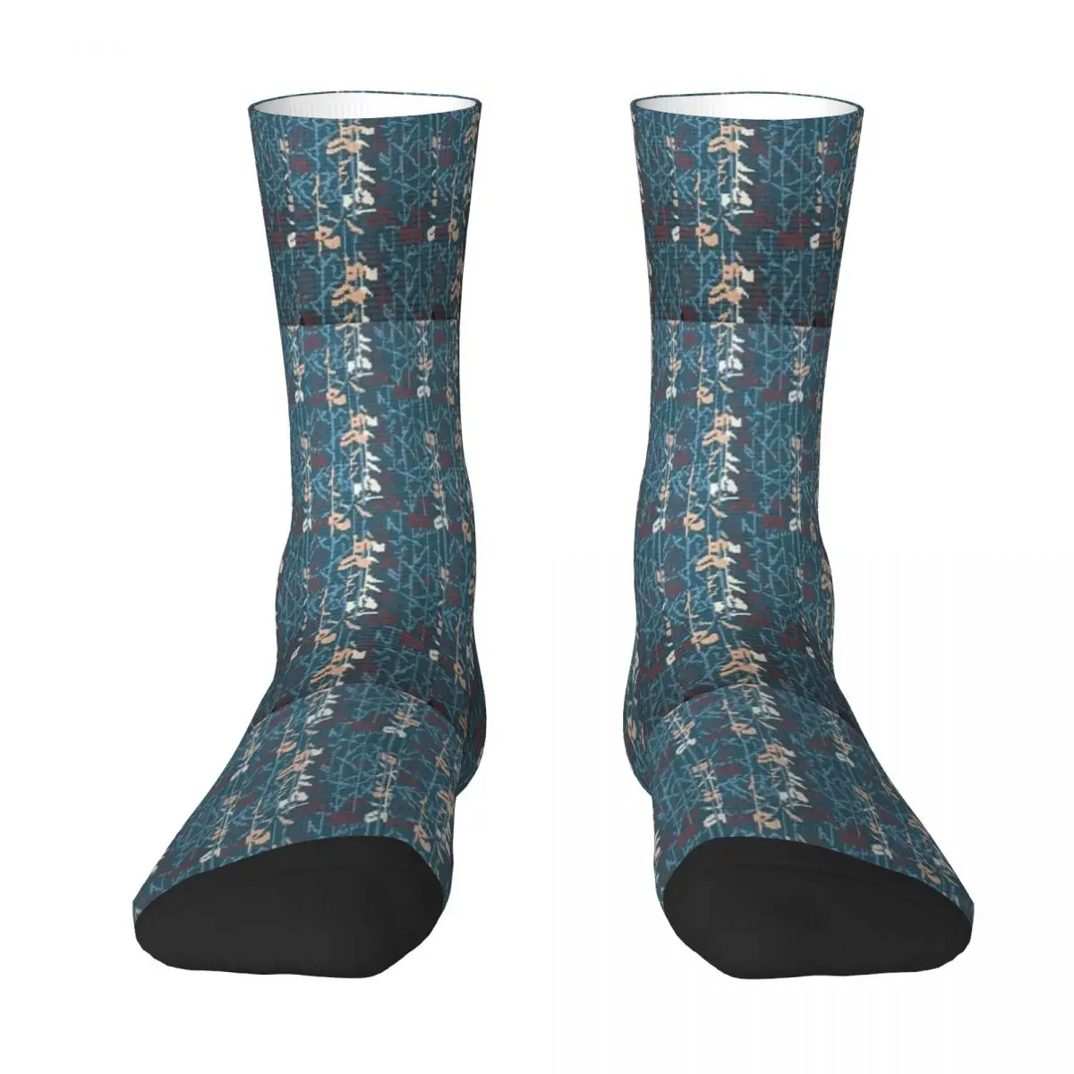 

MCO Carpet Autumn Winter Colorful Women Men Socks Breathable Basketball Stockings
