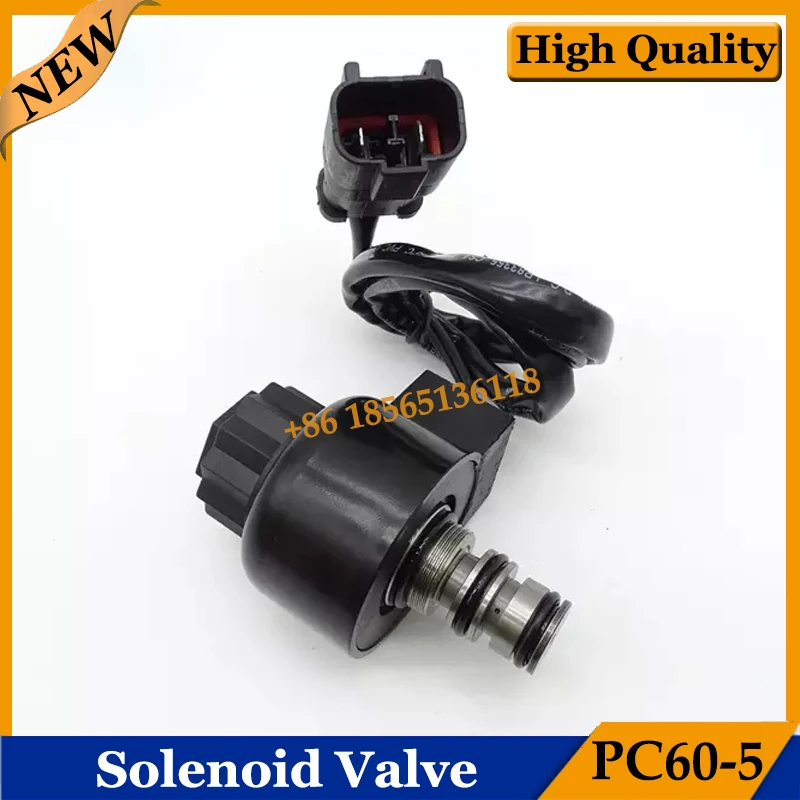 

High Quality 24V 4D95 Rotary Solenoid Valve SD1169-24-11 203-60-56180 for Komatsu PC60-5 PC120-5 PC60-6 PC100-5 Excavator