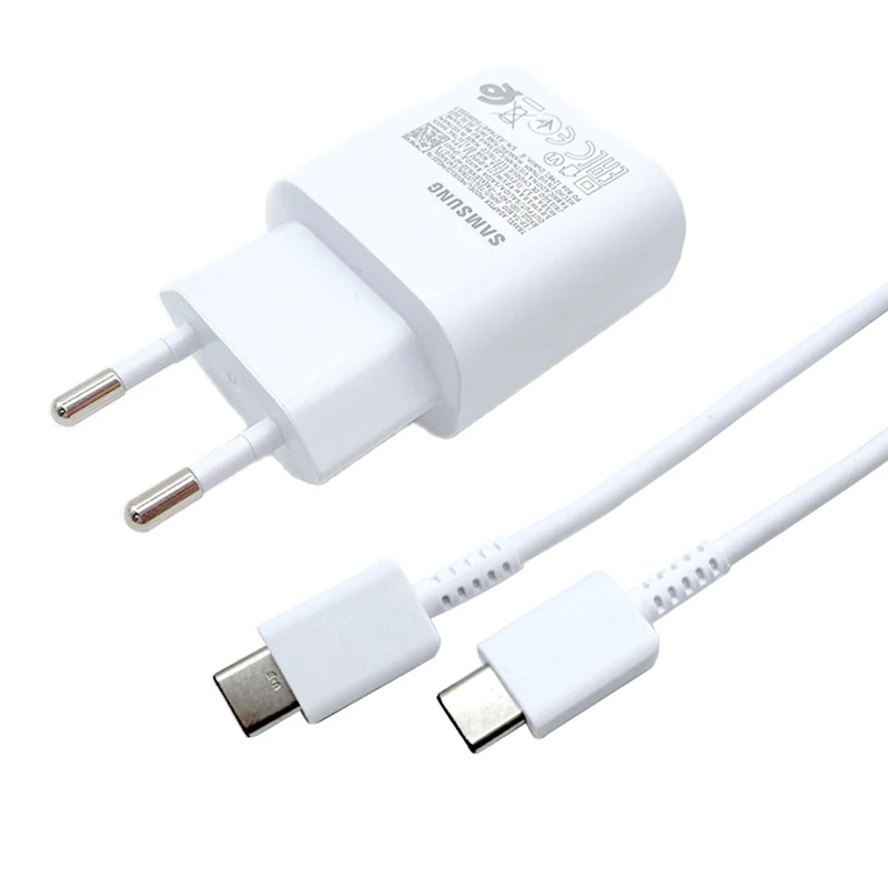 High-Speed 25W USB-C PD Fast Charger Adapter for Smartphones and Tablets