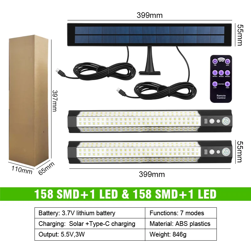 Enhanced Solar Motion Sensor Outdoor Flood Lights with Remote Control - Weatherproof Dusk to Dawn Security Lamp