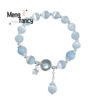 Bracelet papillon œil de chat naturel, personnalisé, exquis, élégant, Sexy, pour jeunes filles, bijoux à la mode, meilleure vente, cadeau de vacances 6