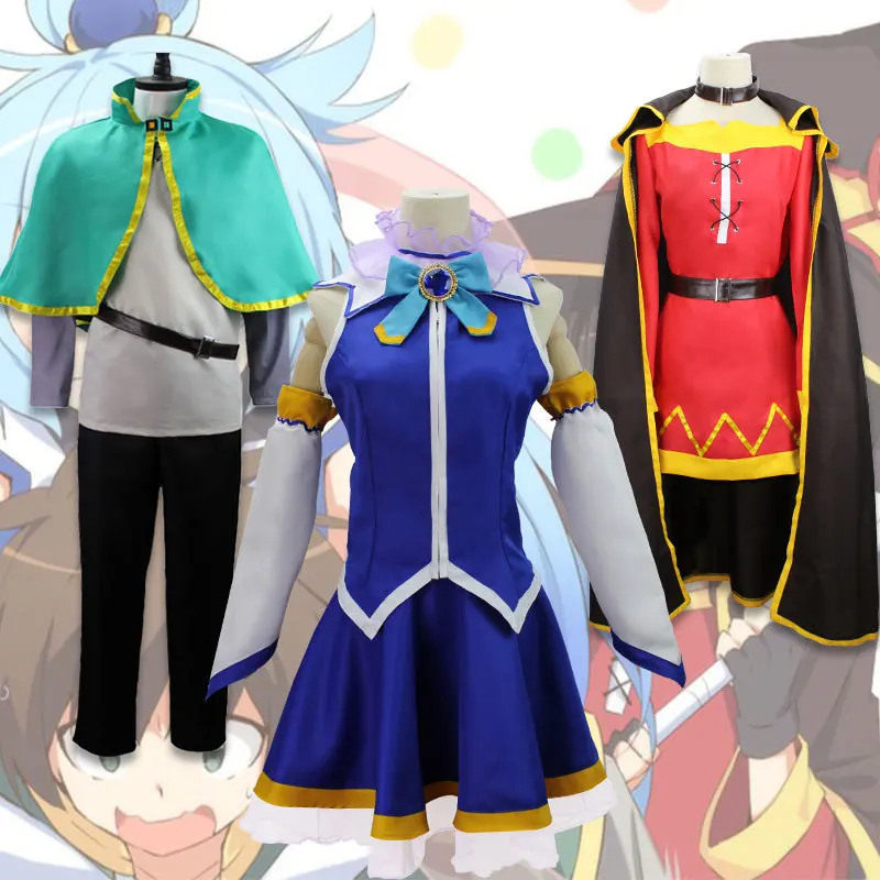 KonoSuba A Bênção De Deus Neste Mundo Maravilhoso!, Em Stock Satou Kazuma  Cosplay Traje, Bilionário Aventureiro, Roupa - AliExpress