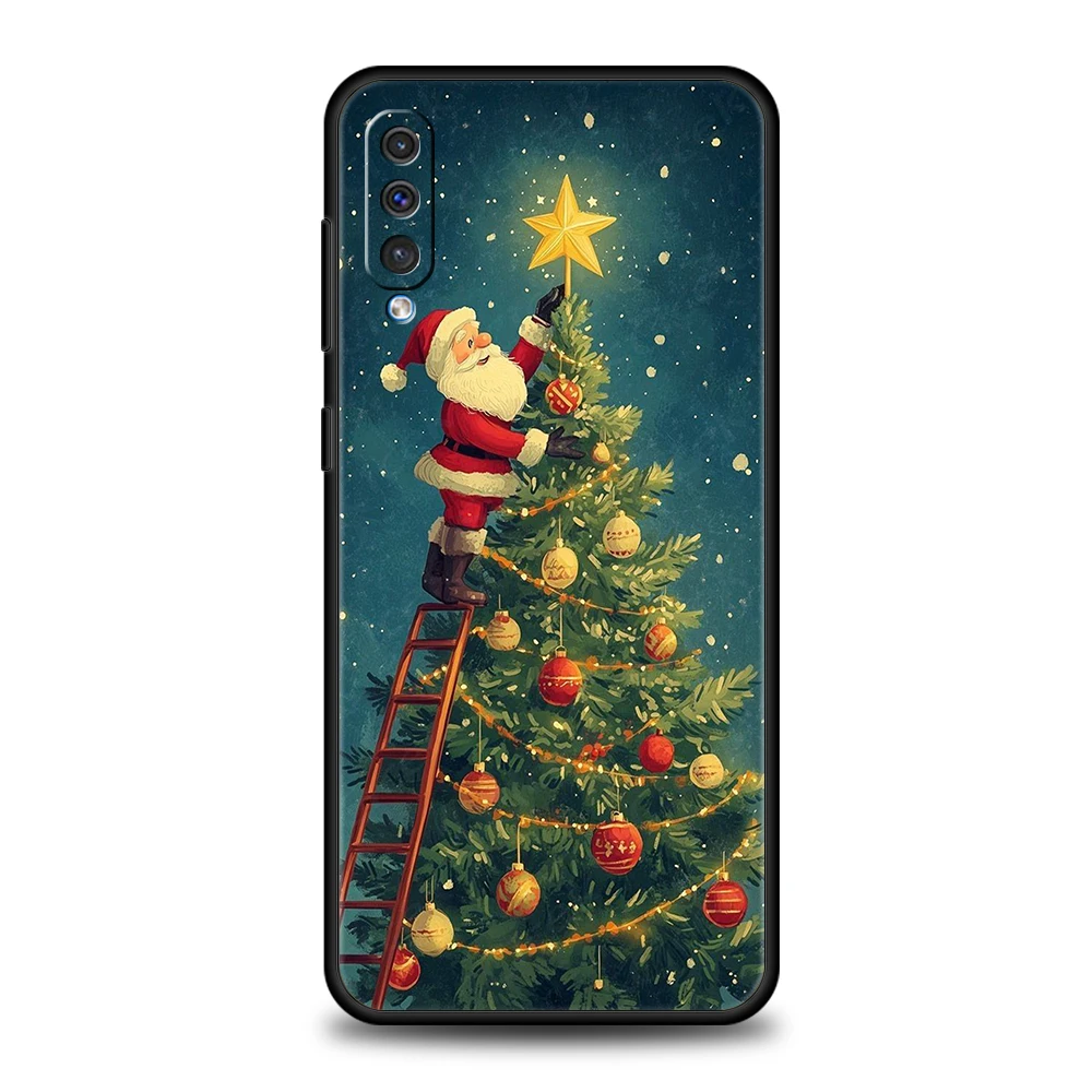 Festive Christmas Tree Soft TPU Phone Case