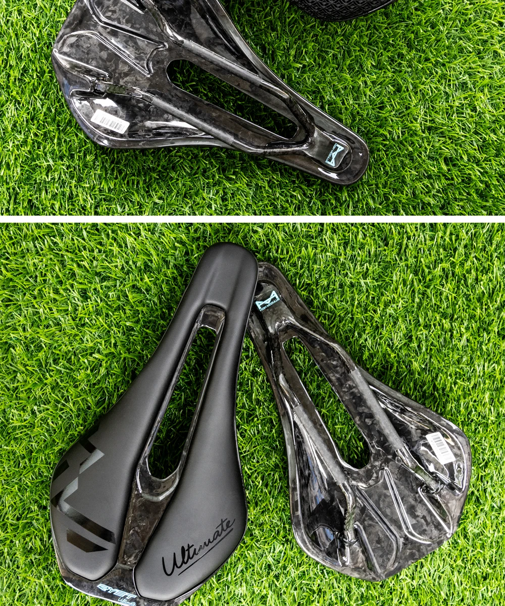 RYET 3D-gedruckter Fahrradsattel Ultraleichter Carbon-Sattel 140 mm 105 g Fahrradsattel für MTB Gravel Rennradsitz Fahrradteile – Detail 22