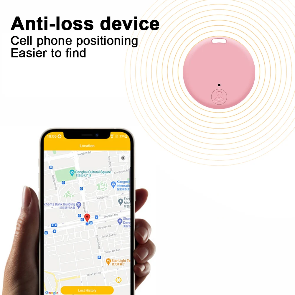 Wireless Mini GPS Tracker Anti-lost Alarm Key Child Bag Wallet Finder Bluetooth APP GPS Locator Smart Tag For iPhone For Android gps tracker bluetooth tracker gps locator bluetooth gps tracker anti lost alarm key finder anti lost tracker wallet tracker bluetooth finder