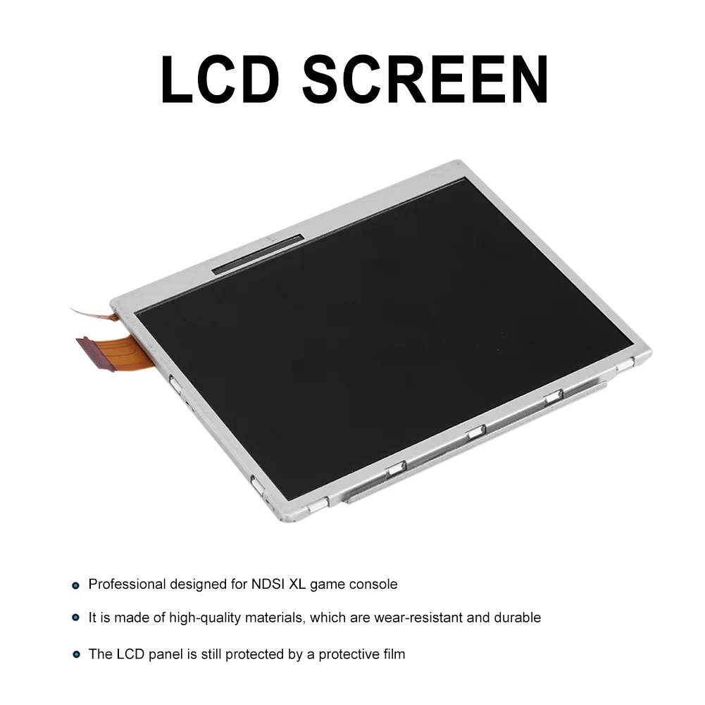 Original Bottom LCD Display Screen For NDSI XL Easy Installation Lower LCD Screen Replacement Parts For Nintendo ndsi XL