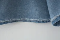 Newborn baby Girls Spring fall clothes Outfits Bow Denim Dress costume for toddler baby Girl cloth 1 year Birthday Dresses dress 6