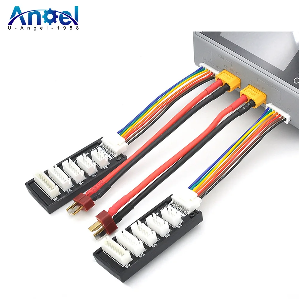 

1set XT60/XT30/JST/T Plug Charging Cable+ 1pcs JST-XH Balance Board For ISDT D2 P10 P20 Hota D6 P6 ToolkitRC M6D Balance Charger