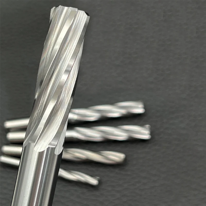 YZH Carbide Machine Reamer HRC50 Spiral Groove Tolerance H7 Harened Steel Metal CNC Inner Hole 1 1.5 2 2.5 3 4 5 6 7 8 9 10mm 2