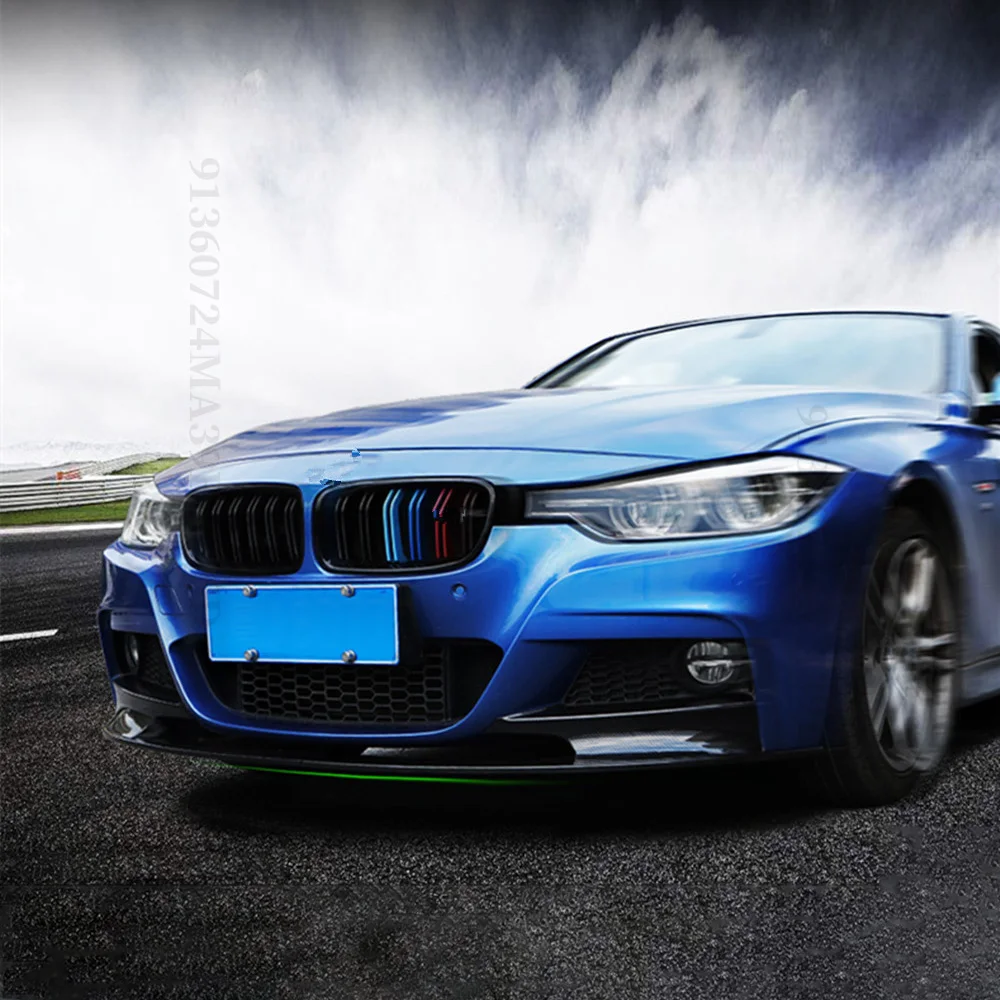 Protezione Paraurti Per BMW Serie 3 F30 2012-2019 - Nero, Materiale ABS - Foto 2