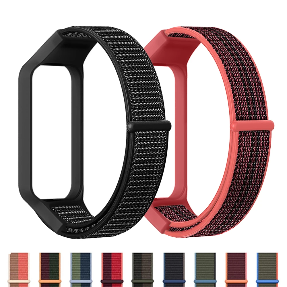 Breathable Nylon Smartwatch Strap with Soft Wrist Bracelet
