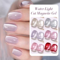 BORN PRETTY 10ml Water Light Cat Magnetic Gel Nail Polish Vernis Semi Permanent Soak Off Crystal Gel Polish For Nails Manicure 2